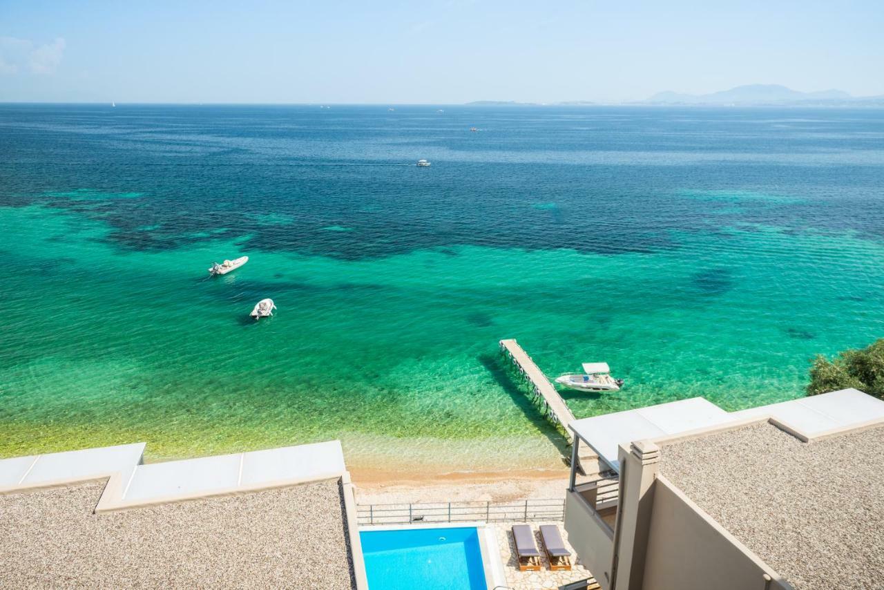 Glyfa Beach Villas Barbati Exteriör bild