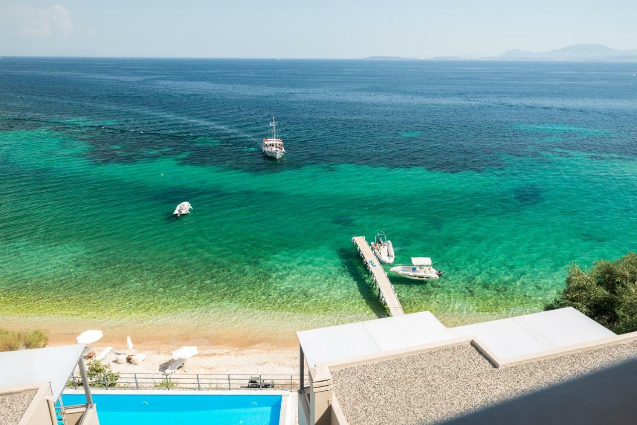 Glyfa Beach Villas Barbati Exteriör bild