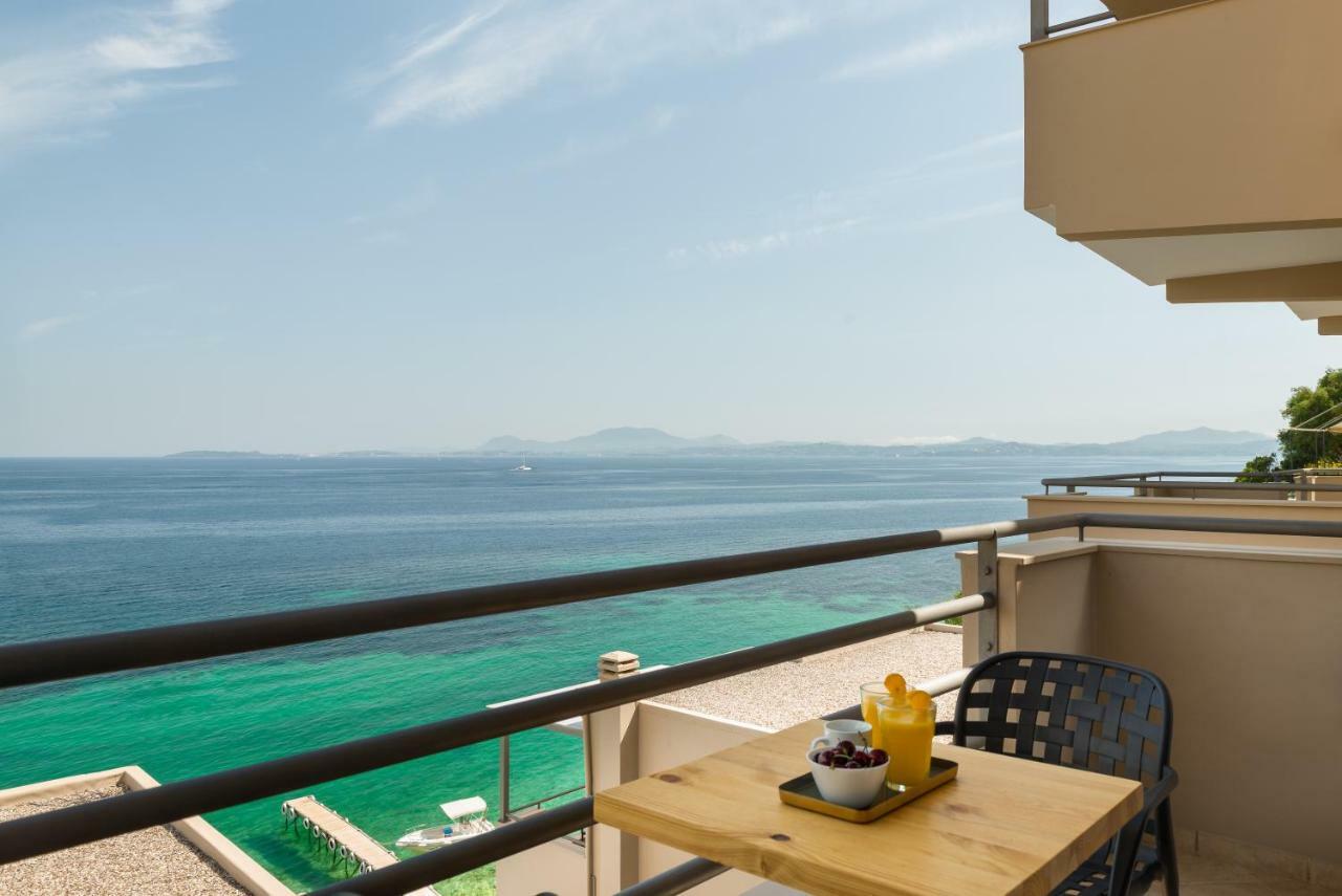 Glyfa Beach Villas Barbati Exteriör bild