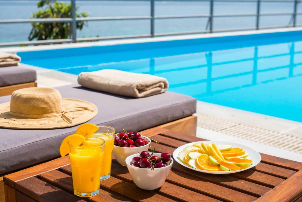 Glyfa Beach Villas Barbati Exteriör bild