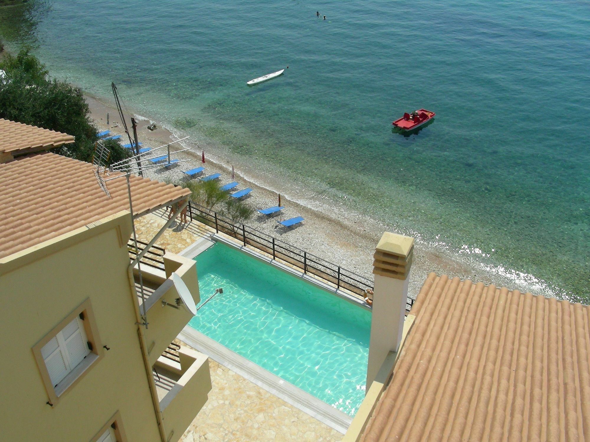 Glyfa Beach Villas Barbati Exteriör bild