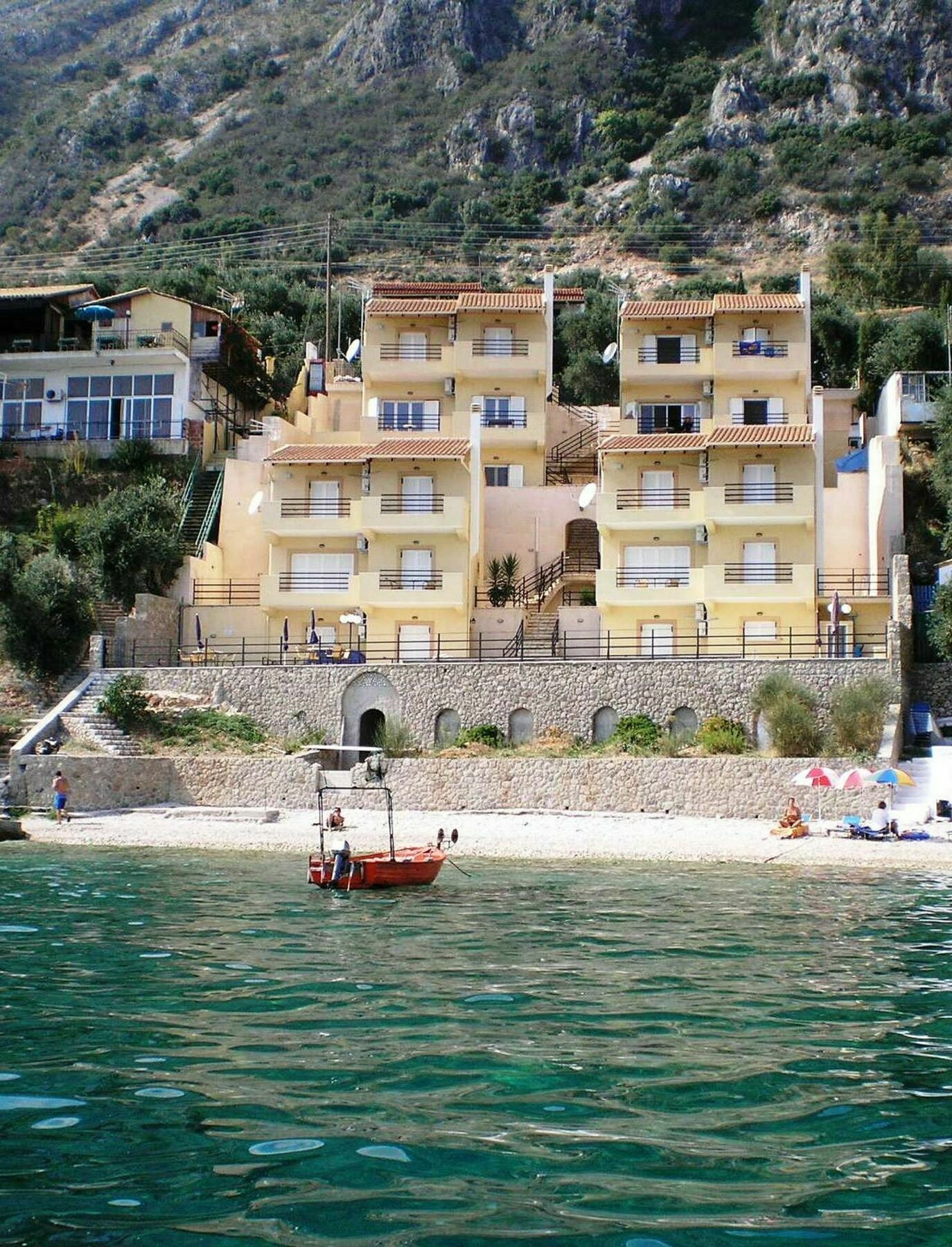 Glyfa Beach Villas Barbati Exteriör bild
